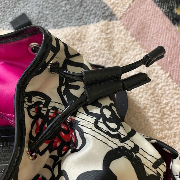 Coach Poppy Floral Graffiti Backpack - Picture 7 of 9
